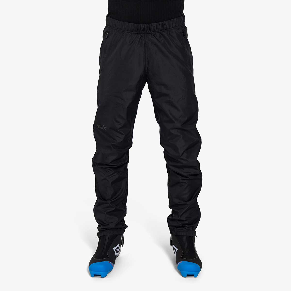Swix Infinity Hybrid Wind Full Zip Pant Men's in Black